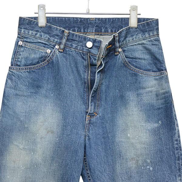 値下げ】ANCELLM Attic別注 EX STRAIGHT 5P DENIM PANTS バギーデニム