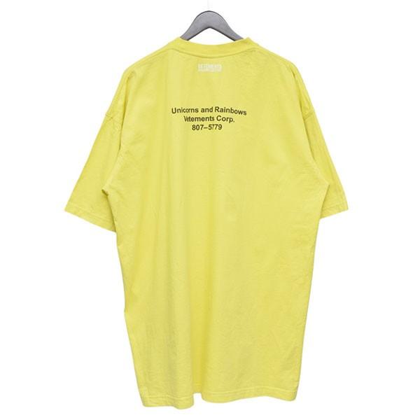 値下げ】VETEMENTS 2021SS Magic Unicorn Tee マジックユニコーンT