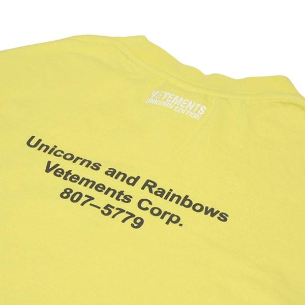 値下げ】VETEMENTS 2021SS Magic Unicorn Tee マジックユニコーンT