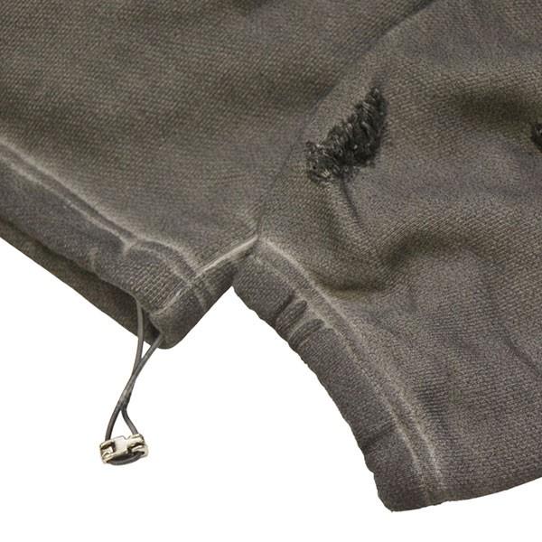 サグクラブ THUG CLUB Rock Hoodie ダメージ加工プルオーバーパーカー