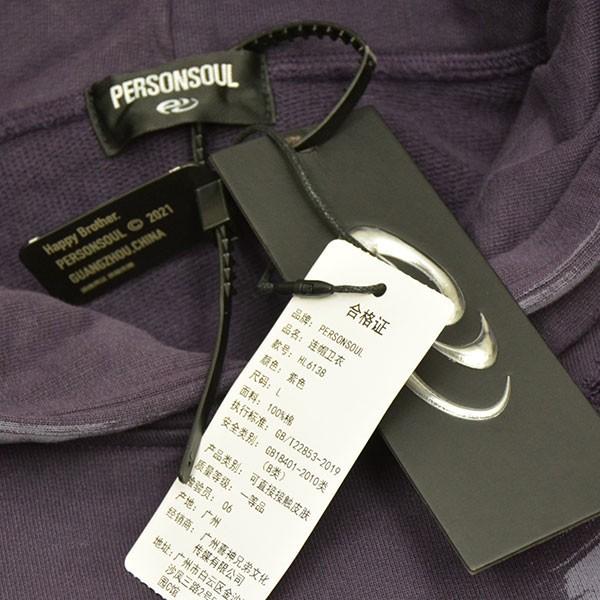 パーソンソウル PERSONSOUL RIPPED DIRTY HOODIE ダメージ加工プル