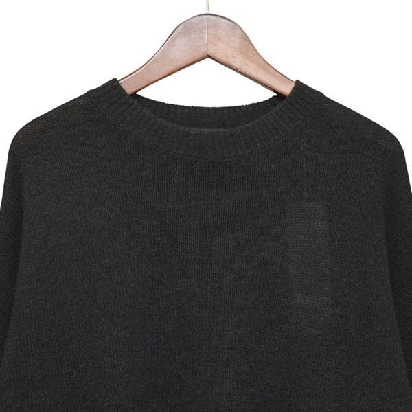 COMOLI（コモリ） 【値下げ】COMOLI 2024AW カシミヤ製品染 クルー