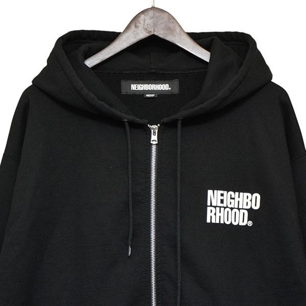 NEIGHBORHOOD インナーサーマル 黒 M フルジップパーカー NEIGHBORHOOD（ネイバーフッド） 21AW WAFFLE/C-ZIP HOODED.LS