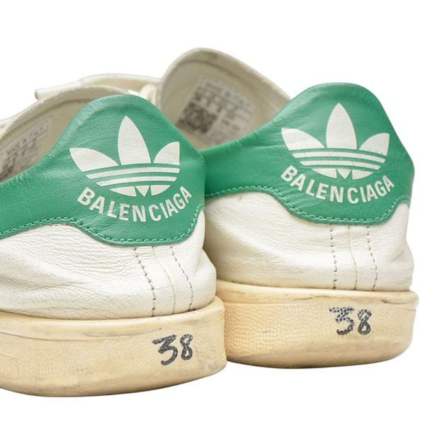 【新品・未使用】adidas x BALENCIAGA スタンスミス 36 バレンシアガ×アディダス ホワイト 36サイズ スタンスミス