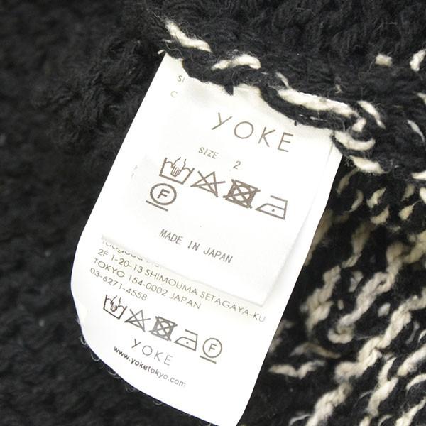 YOAK（ヨーク） 【値下げ】YOKE 2024SS INTARSIA CREWNECK VEST クルー 