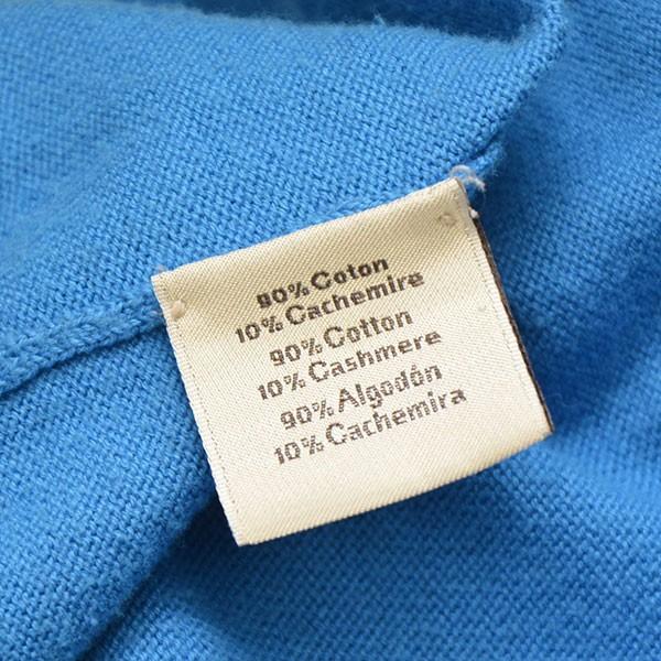 エルメス HERMES クルーネックニット カシミヤ 国内正規/ HERMES エルメス カシミヤxシルクxウール クルーネック