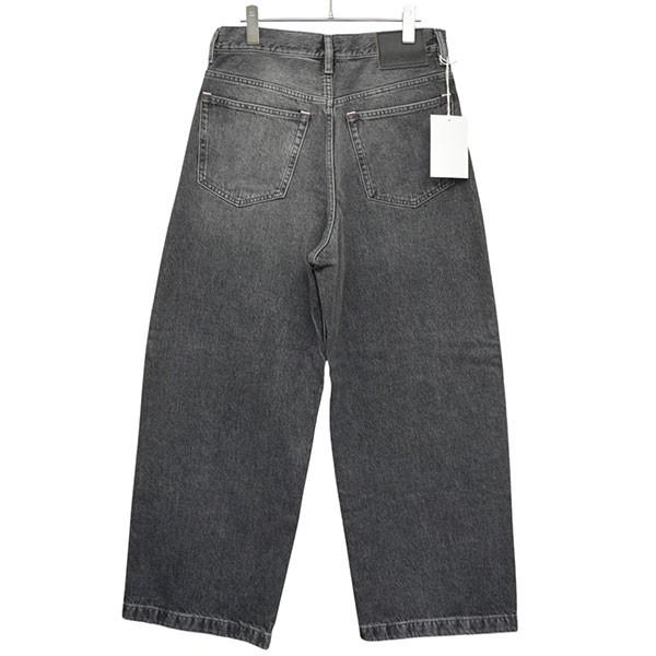 ★極美品★Acne Studios バギーデニム シルバー コーティング ワイド 24SS NEW】Acne Studios / ノンストレッチデニム バギーパンツ (Acne