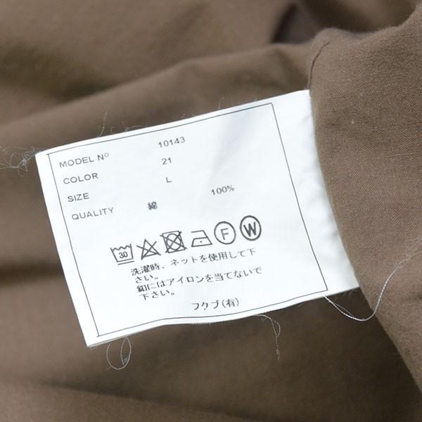 YAECA（ヤエカ） YAECA COMFORT SHIRT スナップボタンシャツ 10143