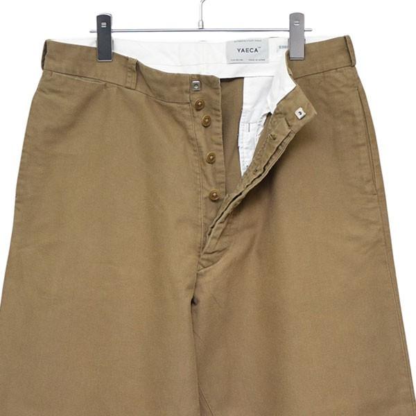 YAECA（ヤエカ） YAECA CHINO CLOTH PANTS WIDE TAPERED ワイド