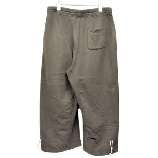 ジェンイェ JIAN YE 2022AW スウェットパンツ ワイドクロップドパンツ