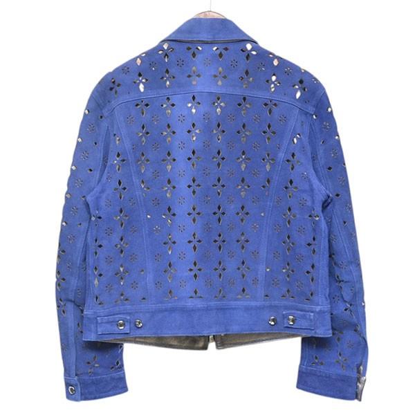 値下げ】MASU 2023SS DIAMOND-CUT LEATHER JACKET ダイアモンドカット 