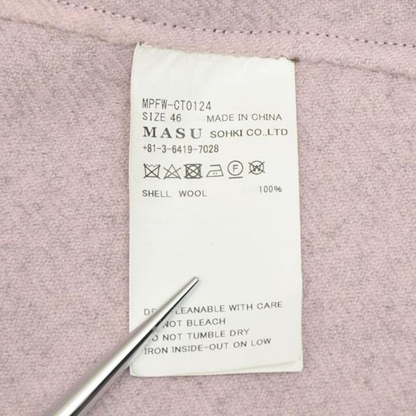 ジャケット・アウター MASU 2024AW RAINDROP STUDS COAT MASU's COSMO ZIP-UP COAT mail order ｜ Palette Art Alive online