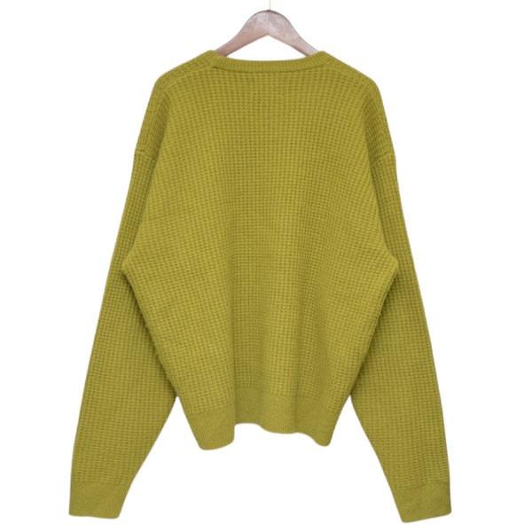 STUSSY（ステューシー） 【値下げ】stussy WAFFLE KNIT CASHMERE CREW