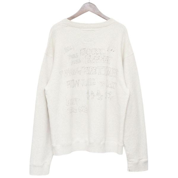 値下げ】Maison MIHARA YASUHIRO SWEAT PO 落書きプリントクルーネック 