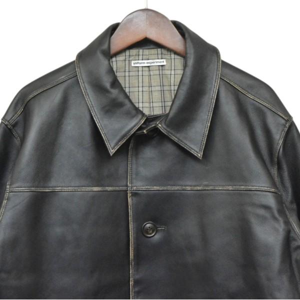 uniform experiment ユニフォームエクスペリメント 2025AW LEATHER CAR