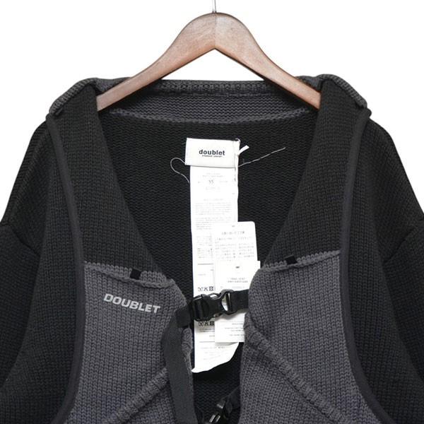 doublet（ダブレット） doublet 2025SS TRAIL VEST KNIT CARDIGAN