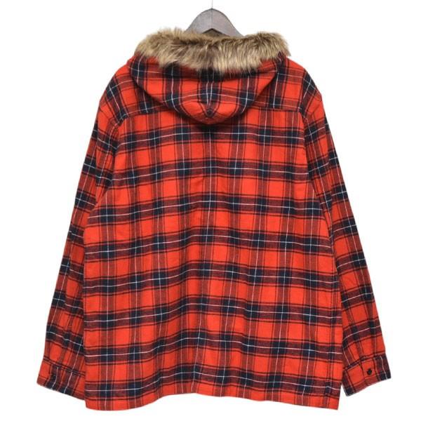 SUPREME フード付きチェックシャツ Supreme（シュプリーム） 【値下げ】Supreme 2024AW Fur Trim Flannel