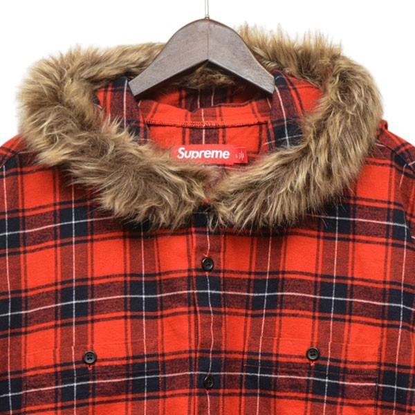 Supreme（シュプリーム） 【値下げ】Supreme 2024AW Fur Trim Flannel