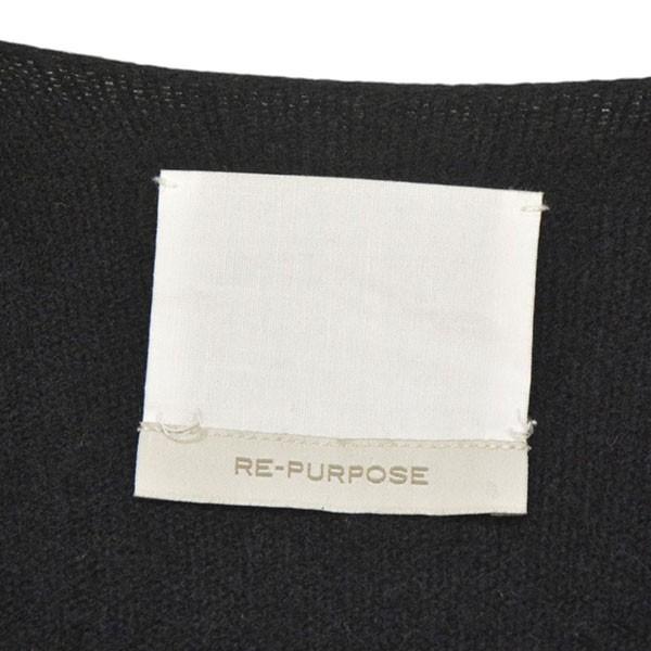 レショップ L'ECHOPPE RE-PURPOSE Yak ヤク ニット ボタンレス