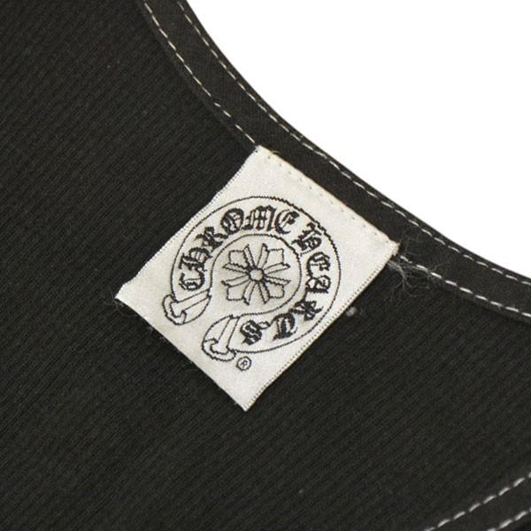 CHROME HEARTS（クロムハーツ） クロスプリントタンクトップ ブラック