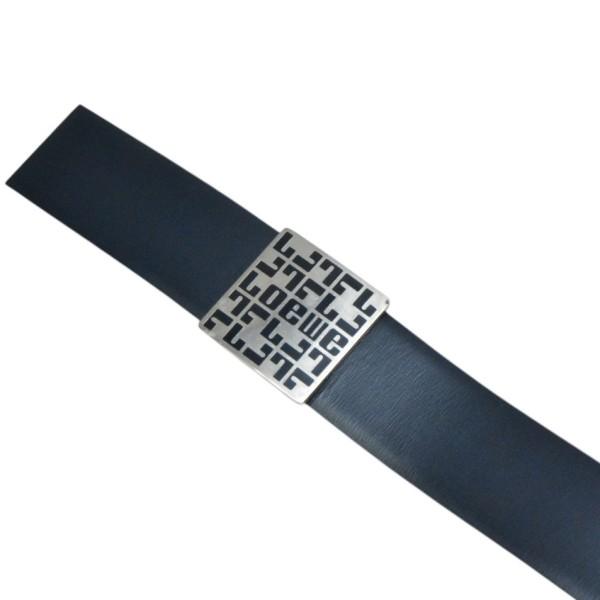 LOEWE（ロエベ） LOEWE Vintage Geometric Logo Leather Belt ロゴ