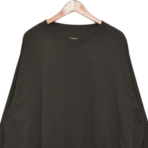 COMOLI（コモリ） COMOLI 2025SS オックス プルオーバー 長袖Tシャツ