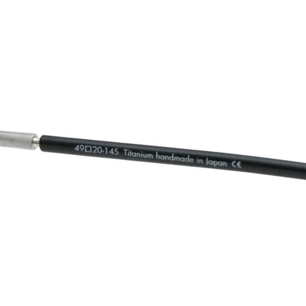 ルノア Lunor M10 Mod．06　メガネ　アイウェア　眼鏡 ブラック×クリアレンズ サイズ：49□20-145