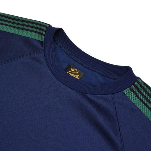 Needles ニードルズ　トラッククルーネックシャツ　ネイビー Needles（ニードルス） ニードルズ Needles Track Crew Neck Shirt