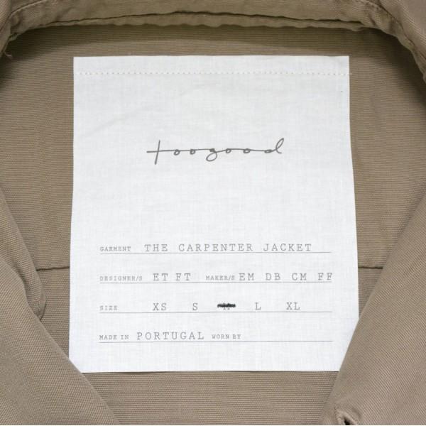toogood（トゥーグッド） toogood THE CARPENTER JACKET カーペンター