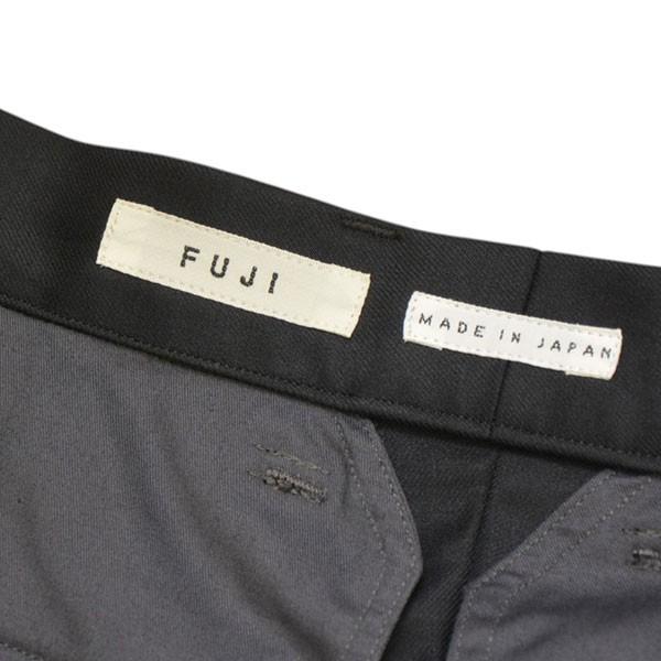 パンツ FUJI TOKYO 25aw silk wide slacks Fuji フジ FUJI SILK WOOL TWO TUCK SLACKS 2タックシルクウール