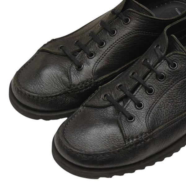 Paraboot（パラブーツ） PARABOOT MALIBU レザースニーカー ブラック