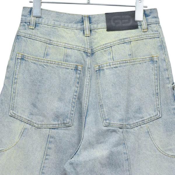 ゴートエッセンス GOAT ESSENCE TUCK WIDE DENIM PANTS タックワイド 