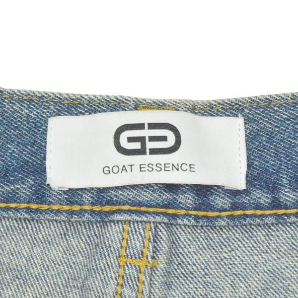 ゴートエッセンス GOAT ESSENCE TUCK WIDE DENIM PANTS タックワイド