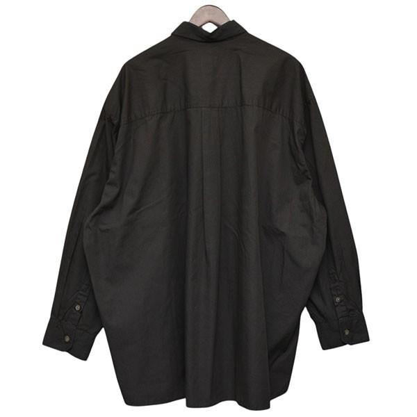 USA製 STUSSY 長袖シャツ ストライプ 黒 Mサイズ STUSSY（ステューシー） ステューシー×アワーレガシー stussy×OUR