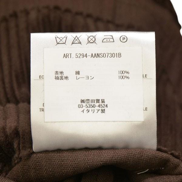ドッピアアー DOPPIAA AANSONIA コーデュロイ ダブルブレスト 