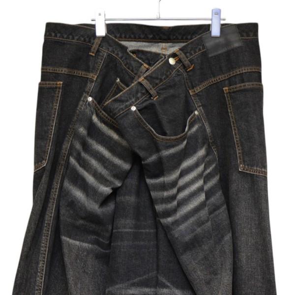 オリミ ORIMI 2026SS OVERLAP BUGGY DENIM PANTS オーバーラップバギー
