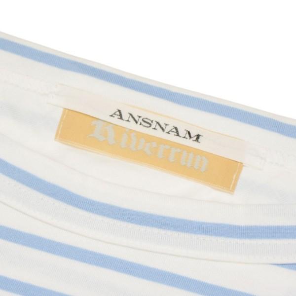 ANSNAM（アンスナム） リヴァーラン ANSNAM riverrun boat neck t