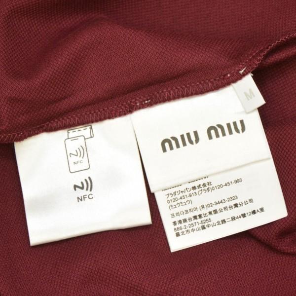 miu miu（ミュウミュウ） ロングスリーブカノコポロシャツ MJL056