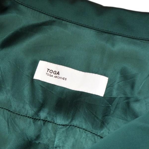 値下げ】TOGA ARCHIVES アセテートロングジャケット トレンチコート
