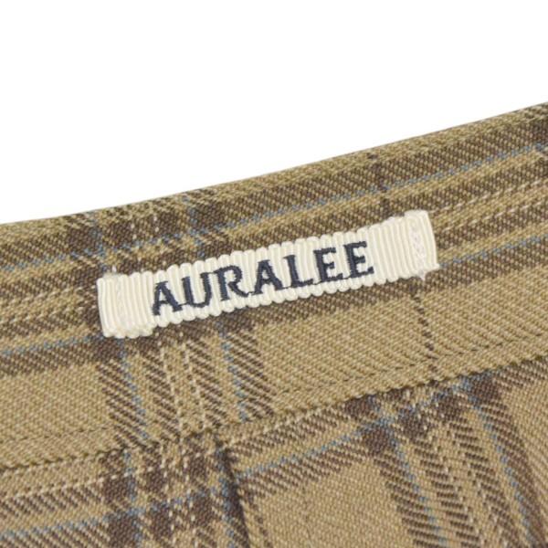 AURALEE（オーラリー） 【値下げ】AURALEE 2019AW WOOL SERGE CHECK