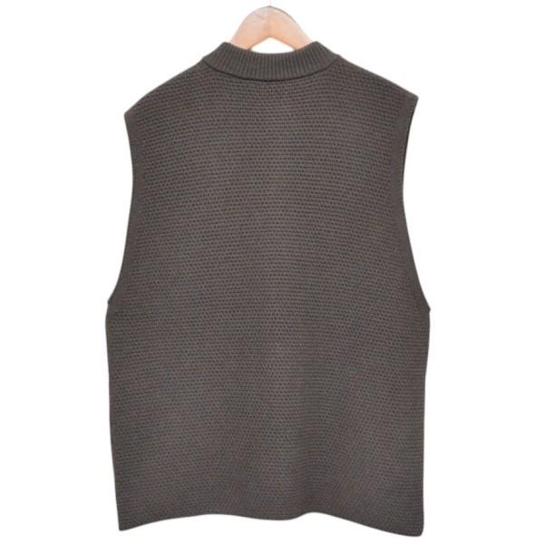 HOMME PLISSE ISSEY MIYAKE ノースリーブニットベスト HOMME PLISSE ISSEY MIYAKE イッセイミヤケオムプリッセ RUSTIC KNIT