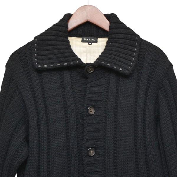 Paul Smith ニット・コート Paul Smith 総柄 ジップ ニット ジャケット 