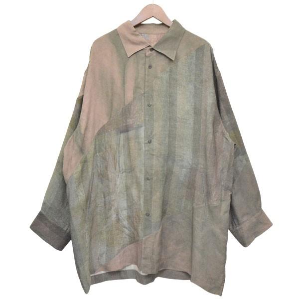 ジギーチェン ZIGGY CHEN 2024SS Spiral Printing Oversized Long