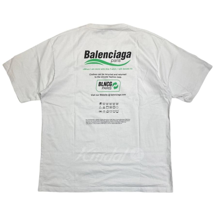 BALENCIAGA 2021SS DRY CLEANING BOXY T-SHIRT ドライ BALENCIAGA 2021SS DRY CLEANING BOXY T-SHIRT ドライ