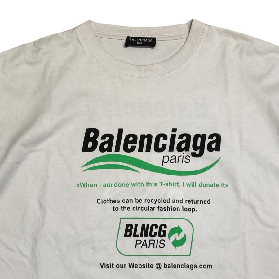 BALENCIAGA 2021SS DRY CLEANING BOXY T-SHIRT ドライ BALENCIAGA 2021SS DRY CLEANING BOXY T-SHIRT ドライ