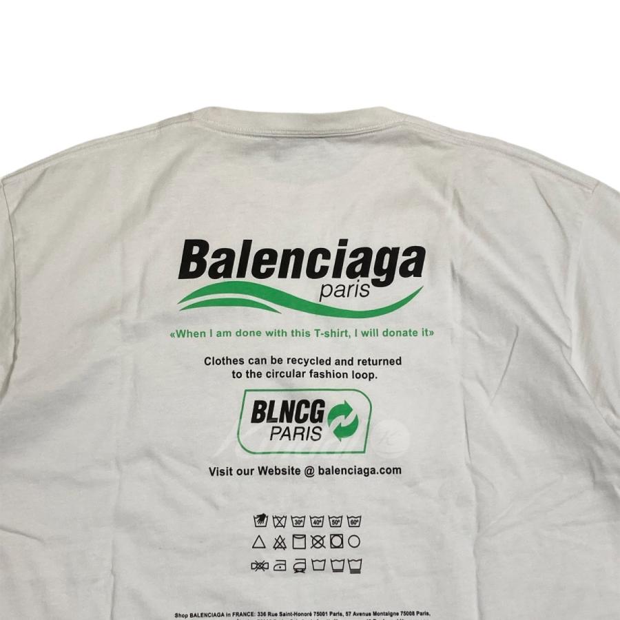 BALENCIAGA 2021SS DRY CLEANING BOXY T-SHIRT ドライ BALENCIAGA 2021SS DRY CLEANING BOXY T-SHIRT ドライ