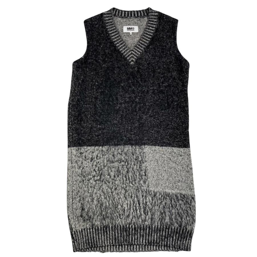 Mm6 Maison Margiela ノースリーブニットワンピース グレー サイズ Xs 神戸元町店 ブランド古着カインドオル 通販 Yahoo ショッピング