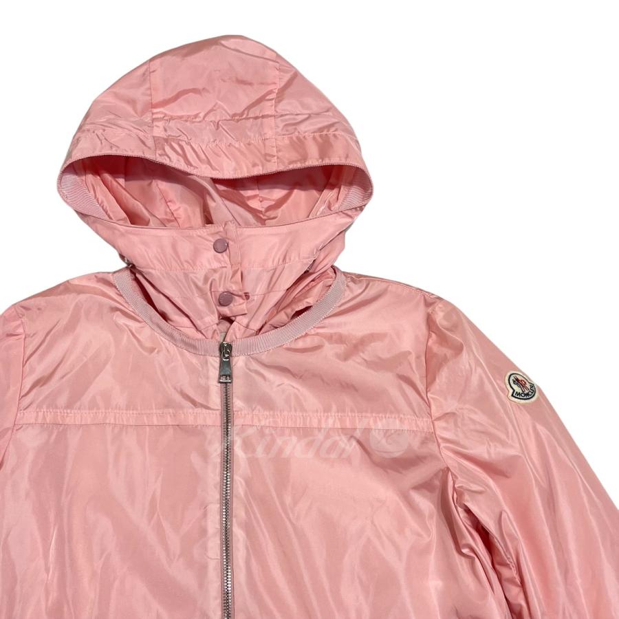 値下げ】MONCLER LOTY／ナイロンパーカー ピンク サイズ：0 (神戸元町  