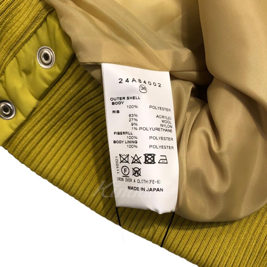 値下げ】IRENE 22AW Short Puff Blouson ダウンジャケット イエロー 