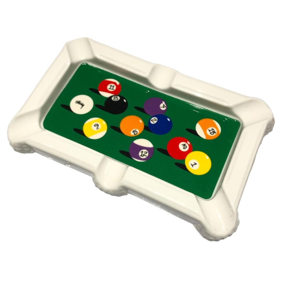 STUSSY Stussy 22AW Billiards Ashtray 灰皿 ホワイト (神戸元町 STUSSY Stussy 22AW Billiards Ashtray 灰皿 ホワイト (神戸元町